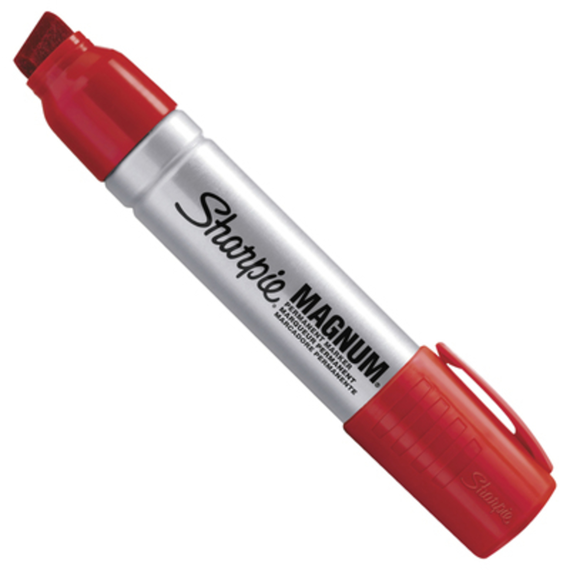 Sharpie Magnum Marker - Red, Industrial Strength, 12 Pcs, Model# MK404RD